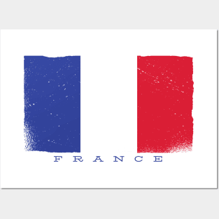 France Flag Posters and Art